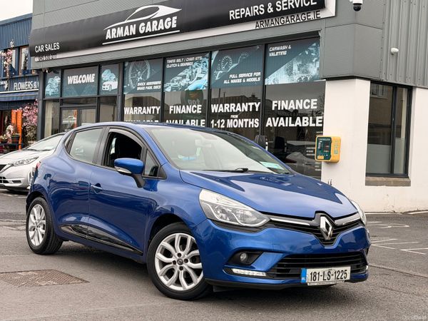 Renault Clio Hatchback, Petrol, 2018, Blue