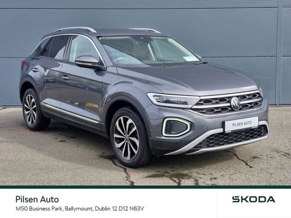Volkswagen T-Roc SUV, Petrol, 2022, Grey