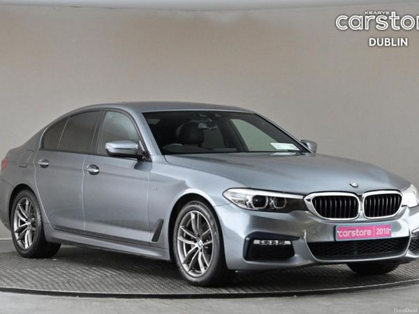 BMW 5-Series Saloon, Diesel, 2018, Blue