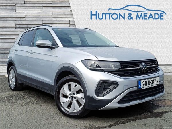 Volkswagen T-Cross Hatchback, Petrol, 2024, Silver