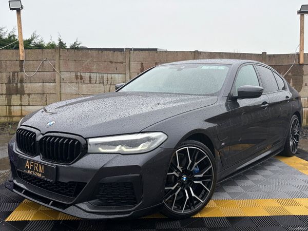 BMW 5-Series Saloon, Petrol Plug-in Hybrid, 2021, Grey