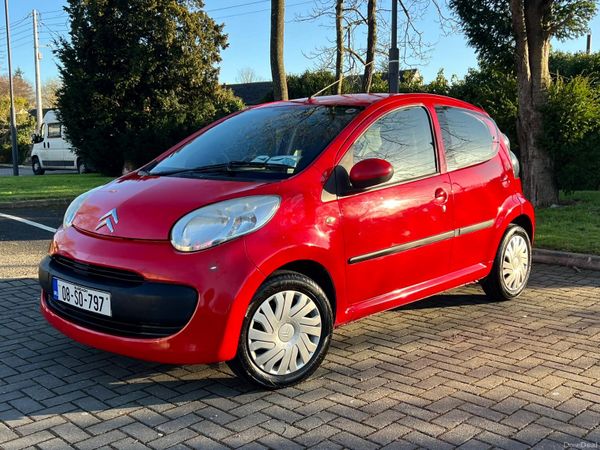 Citroen C1 Hatchback, Petrol, 2008, Red