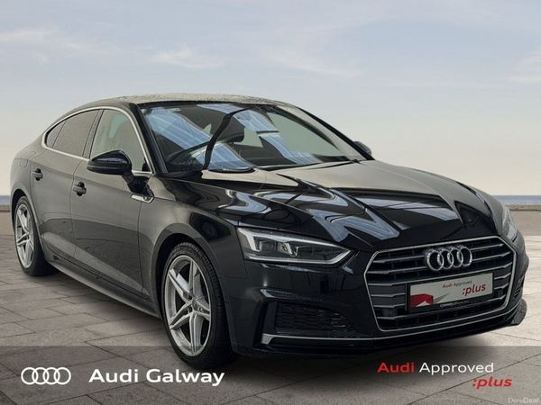 Audi A5 Hatchback, Petrol, 2018, Black