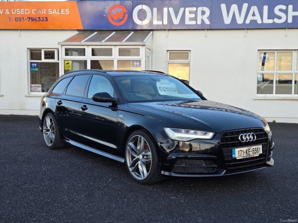 Audi A6 Estate, Diesel, 2017, Black
