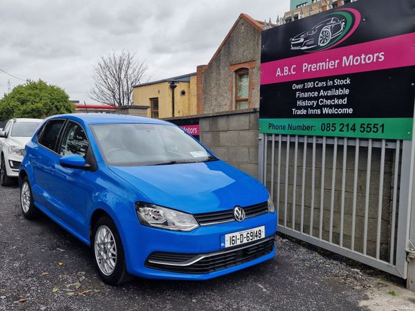 Volkswagen Polo Hatchback, Petrol, 2016, Blue