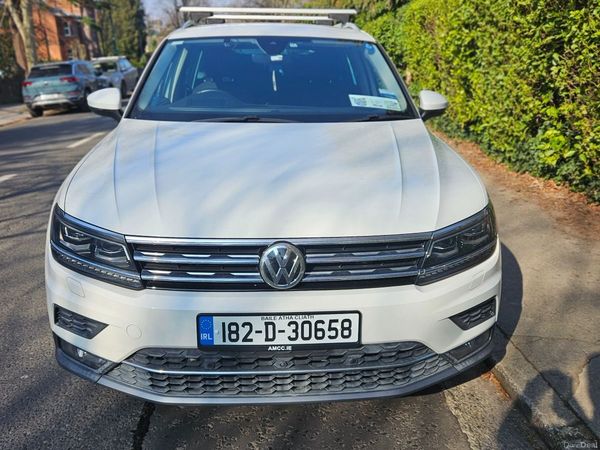 Volkswagen Tiguan SUV, Diesel, 2018, White