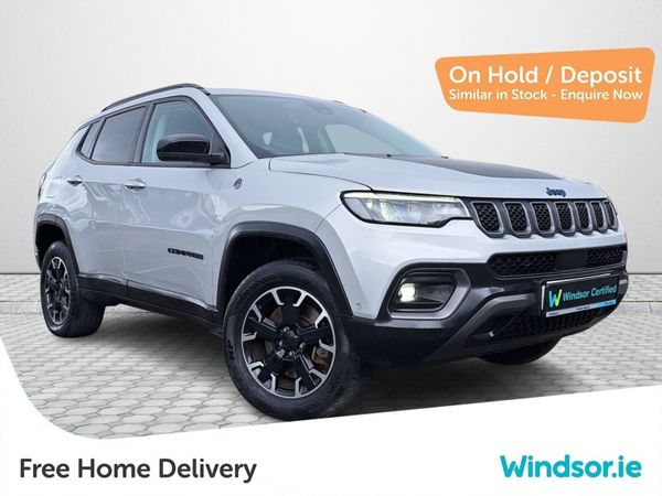 Jeep Compass SUV, Petrol Plug-in Hybrid, 2023, Silver