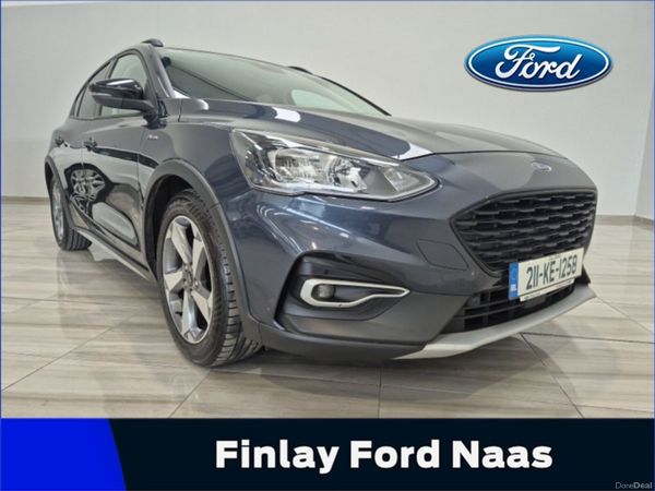 Ford Focus Hatchback, Petrol Hybrid, 2021, Blue