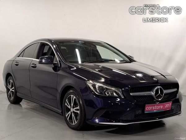 Mercedes-Benz CLA Saloon, Petrol, 2017, Blue