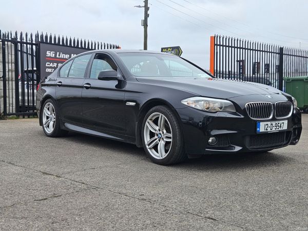 BMW 5-Series Saloon, Diesel, 2012, Black