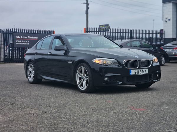 BMW 5-Series Saloon, Diesel, 2012, Black