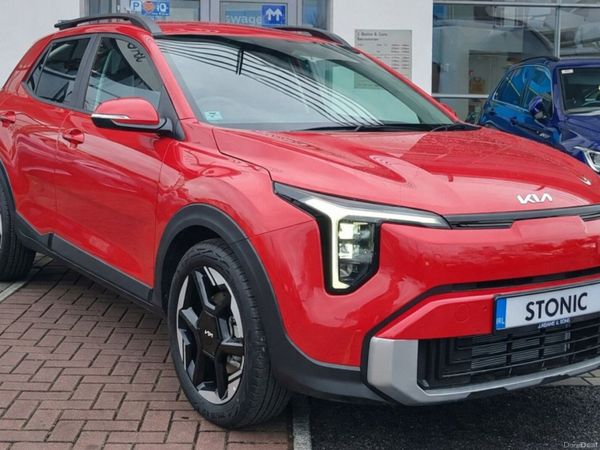 Kia Stonic Hatchback, Petrol, 2026, Red