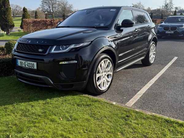 Land Rover Range Rover Evoque SUV, Diesel, 2019, Black