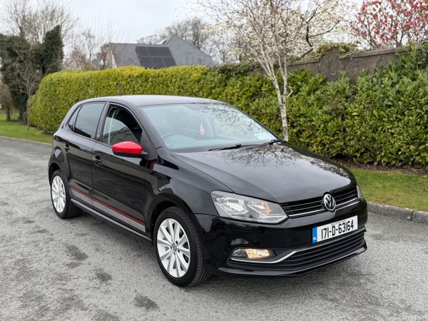 Volkswagen Polo Hatchback, Petrol, 2017, Black