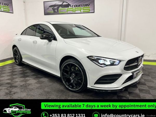 Mercedes-Benz CLA Coupe, Petrol Hybrid, 2023, White