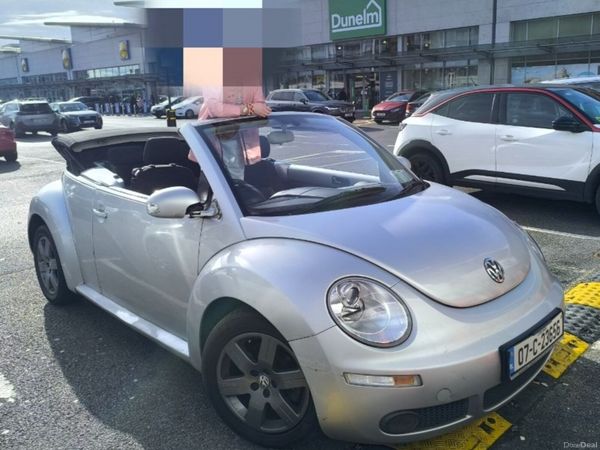 Volkswagen Beetle Convertible, Petrol, 2007, Silver