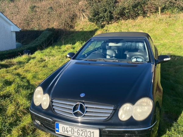 Mercedes-Benz CLK Convertible, Petrol, 2004, Black