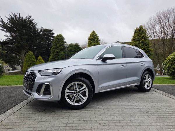 Audi Q5 SUV, Diesel Hybrid, 2021, Silver