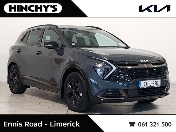 Kia Sportage SUV, Petrol Plug-in Hybrid, 2024, Grey
