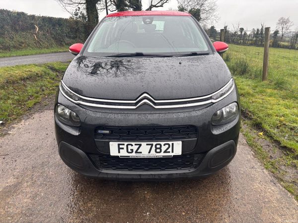 Citroen C3 Hatchback, Petrol, 2017, Black