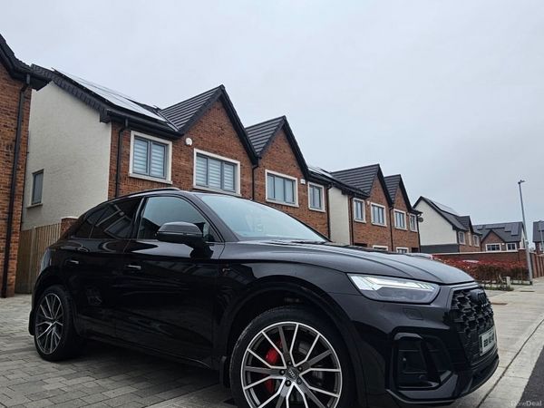 Audi Q5 SUV, Petrol Plug-in Hybrid, 2022, Black