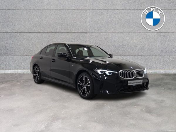 BMW 3-Series Saloon, Petrol Plug-in Hybrid, 2026, Black