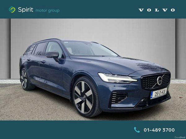 Volvo V60 Estate, Petrol Plug-in Hybrid, 2025, Blue
