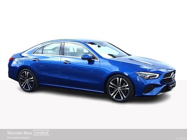 Mercedes-Benz CLA Saloon, Petrol Hybrid, 2024, Blue