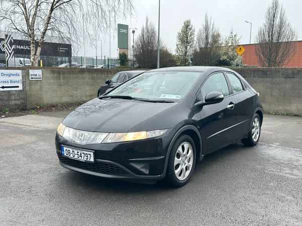Honda Civic Hatchback, Petrol, 2008, Black
