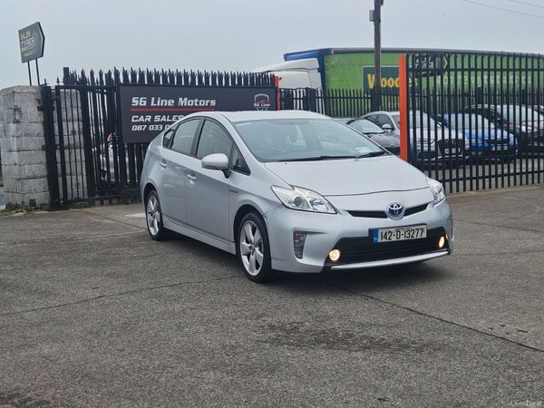 Toyota Prius Hatchback, Petrol Hybrid, 2014, Silver