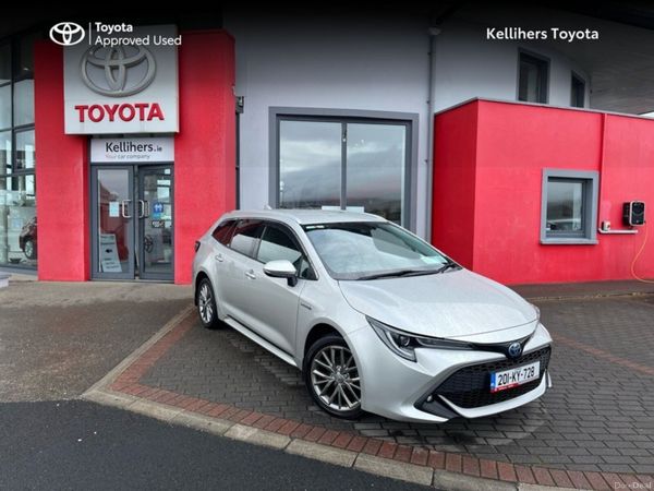 Toyota Corolla Estate, Petrol Hybrid, 2020, Silver