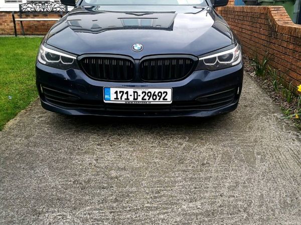 BMW 5-Series Saloon, Diesel, 2017, Blue
