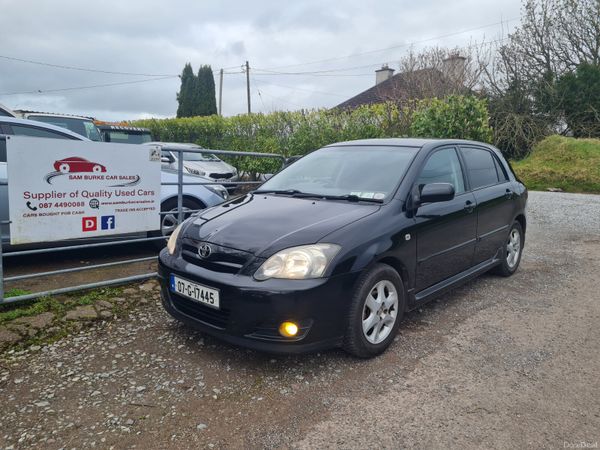 Toyota Corolla Hatchback, Petrol, 2007, Black