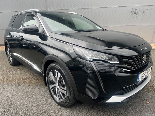 Peugeot 5008 MPV, Petrol Hybrid, 2024, Black