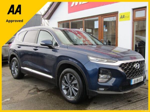 Hyundai Santa Fe Estate, Diesel, 2019, Blue