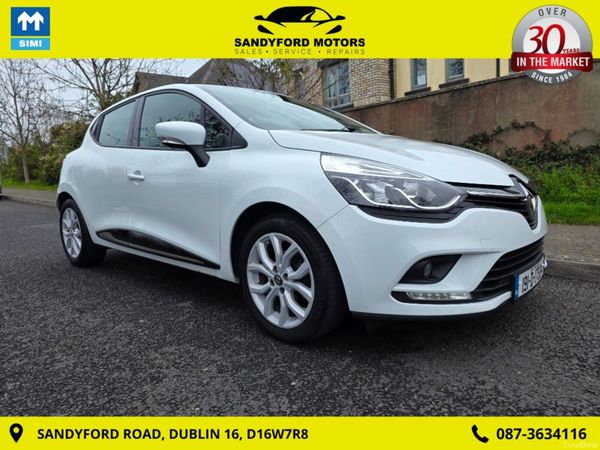 Renault Clio Hatchback, Petrol, 2019, White