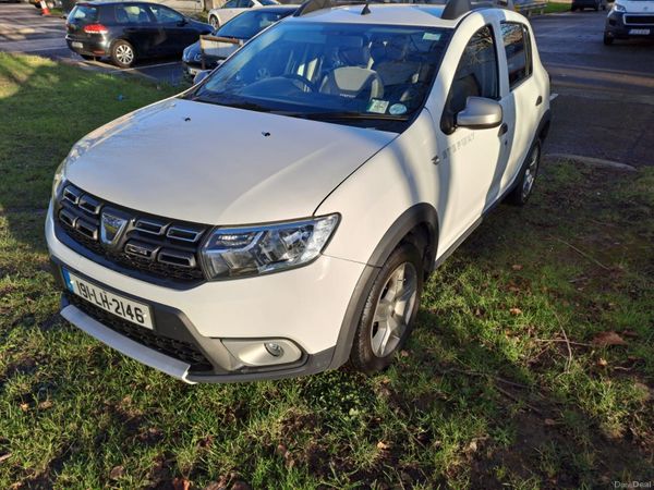 Dacia Sandero Stepway Hatchback, Petrol, 2019, White
