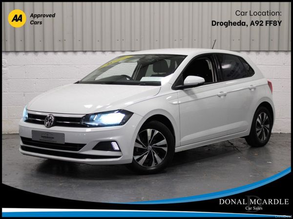 Volkswagen Polo Hatchback, Petrol, 2018, White