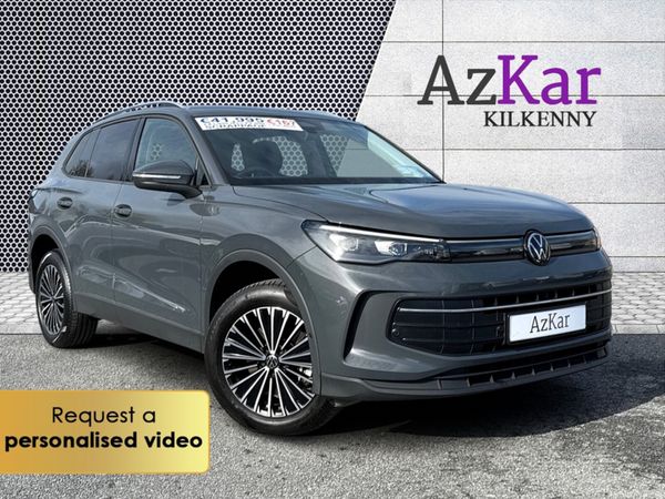 Volkswagen Tiguan SUV, Petrol Plug-in Hybrid, 2024, Grey