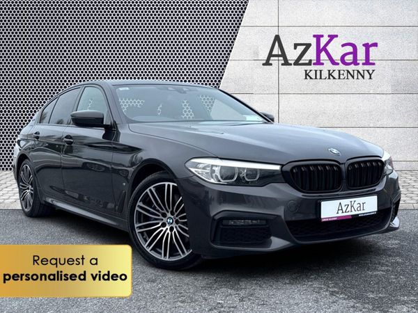 BMW 5-Series Saloon, Petrol Plug-in Hybrid, 2018, Grey