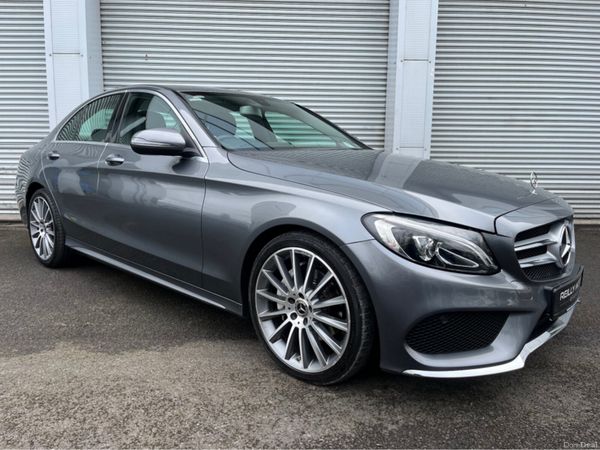 Mercedes-Benz C-Class Saloon, Petrol, 2018, Grey
