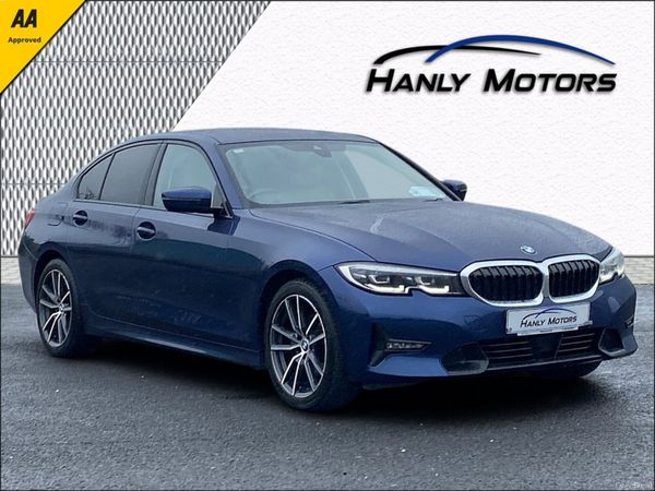 BMW 3-Series Saloon, Diesel, 2019, Blue