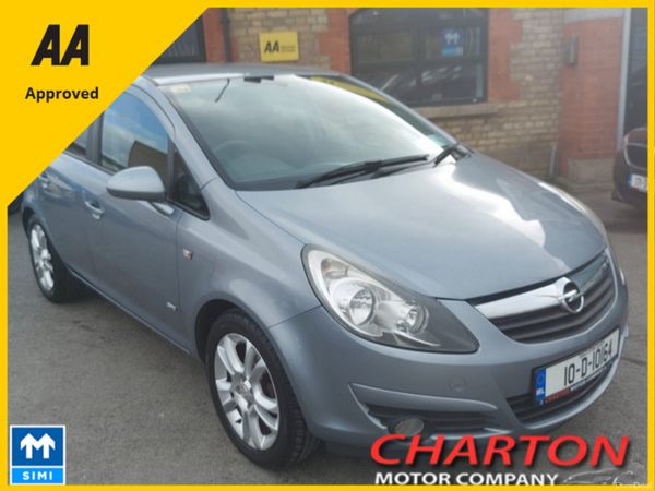 Opel Corsa Hatchback, Petrol, 2010, Silver