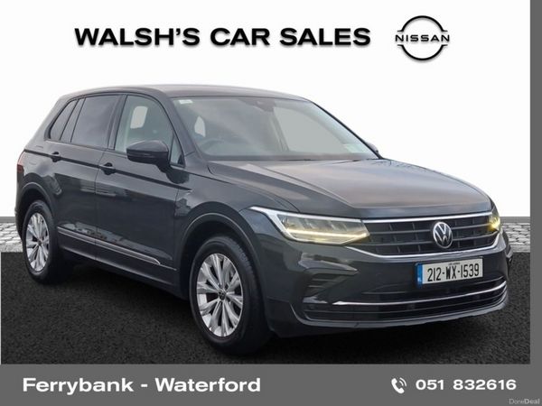 Volkswagen Tiguan Estate, Petrol, 2021, Grey