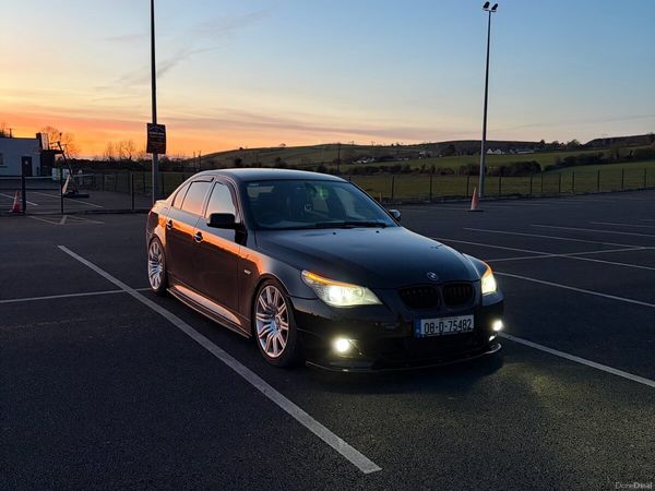 BMW 5-Series Saloon, Diesel, 2008, Black