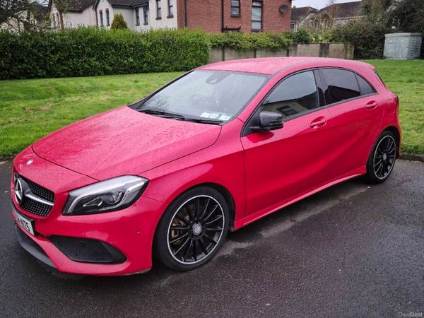 Mercedes-Benz A-Class Hatchback, Diesel, 2017, Red