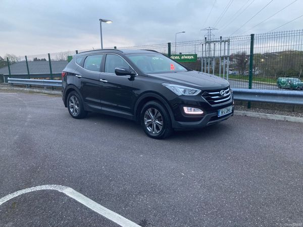 Hyundai Santa Fe SUV, Diesel, 2014, Black
