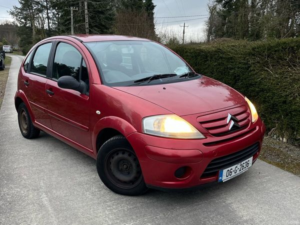 Citroen C3 Hatchback, Petrol, 2006, Red