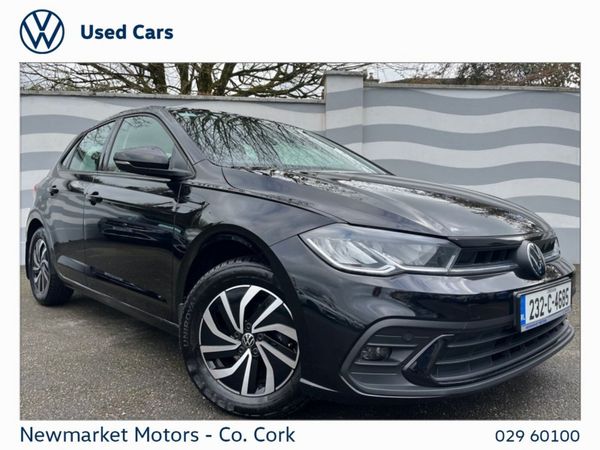 Volkswagen Polo Hatchback, Petrol, 2023, Black