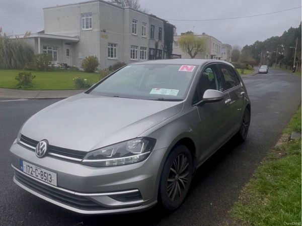 Volkswagen Golf Hatchback, Diesel, 2017, Silver